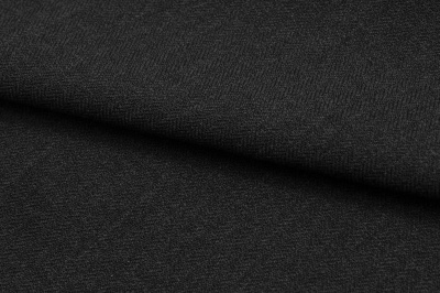 Ткань костюмная 21699 1144/1178, 236 гр/м2, шир.150см, цвет чёрный - купить в Глазове. Цена 455.40 руб.