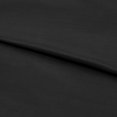 Ткань подкладочная Таффета, антист., 53 гр/м2, шир.150см, цвет чёрный - купить в Глазове. Цена 57.16 руб.