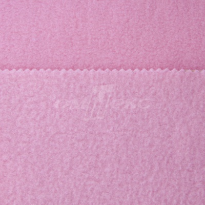 Флис окрашенный 15-2215, 250 гр/м2, шир.150 см, цвет светло-розовый - купить в Глазове. Цена 580.31 руб.