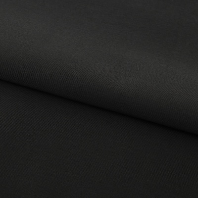 Костюмная ткань с вискозой "Меган", 210 гр/м2, шир.150см, цвет чёрный - купить в Глазове. Цена 378.55 руб.