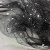 Сетка Фатин Глитер Спейс, 12 (+/-5) гр/м2, шир.150 см, 16-167/черный - купить в Глазове. Цена 184.03 руб.