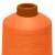 Нитки текстурированные некручёные 457, намот. 15 000 м, цвет оранжевый - купить в Глазове. Цена: 204.10 руб.