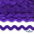 Тесьма вьюнчик 0381-0080, 8 мм/упак.33+/-1м, цвет 9530-фиолетовый - купить в Глазове. Цена: 107.26 руб.