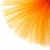 Фатин матовый 16-127, 12 гр/м2, шир.300см, цвет оранжевый - купить в Глазове. Цена 96.31 руб.
