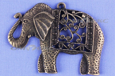 Декоративный элемент для творчества из металла "Слон"  - купить в Глазове. Цена: 26.66 руб.