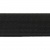 Резинка 25 мм Тканая, 13,75 гр/п.м, (бобина 25 +/-0,5 м) - черная  - купить в Глазове. Цена: 11.67 руб.