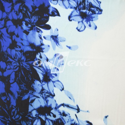 Плательная ткань "Фламенко" 19.1, 80 гр/м2, шир.150 см, принт растительный - купить в Глазове. Цена 241.49 руб.