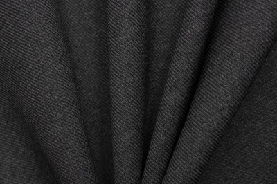 Ткань костюмная 25505 2003, 265 гр/м2, шир.150см, цвет т.серый - купить в Глазове. Цена 418.73 руб.