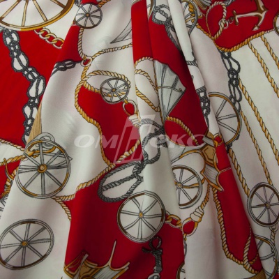 Плательная ткань "Фламенко" 13.1, 80 гр/м2, шир.150 см, принт этнический - купить в Глазове. Цена 241.49 руб.