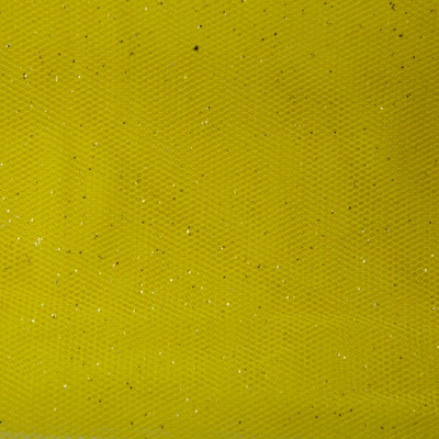 Сетка Глиттер, 24 г/м2, шир.145 см., желтый - купить в Глазове. Цена 117.24 руб.